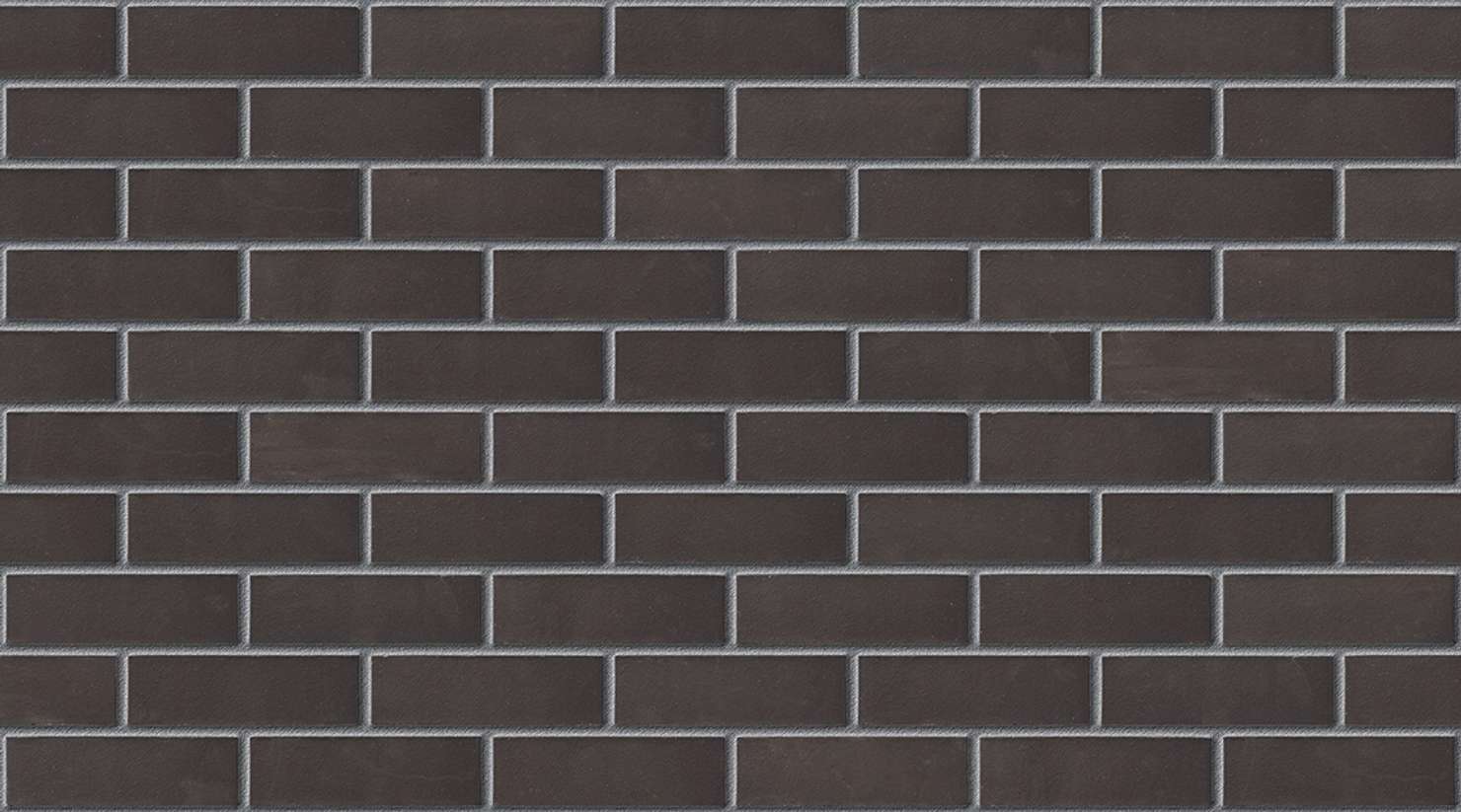 Basalt Black with Mid Grey mortar