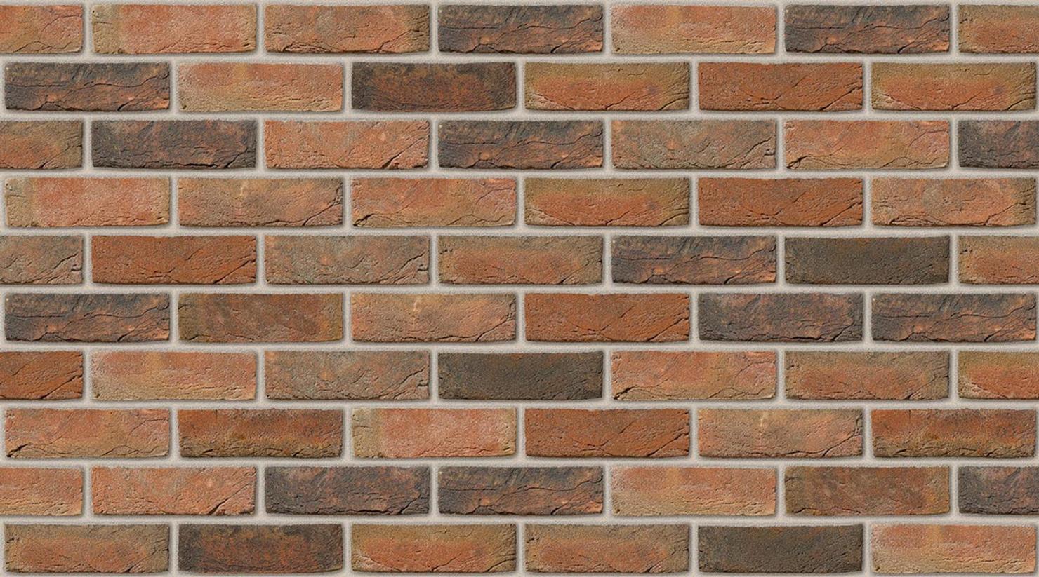 Amberley Red Multi with Ivory mortar