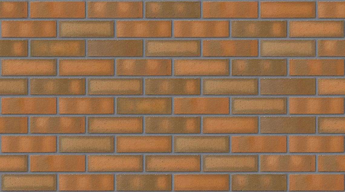 Dark Multi Smooth with Mid Grey mortar