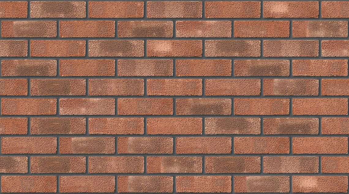 Sandfaced with Dark Grey mortar