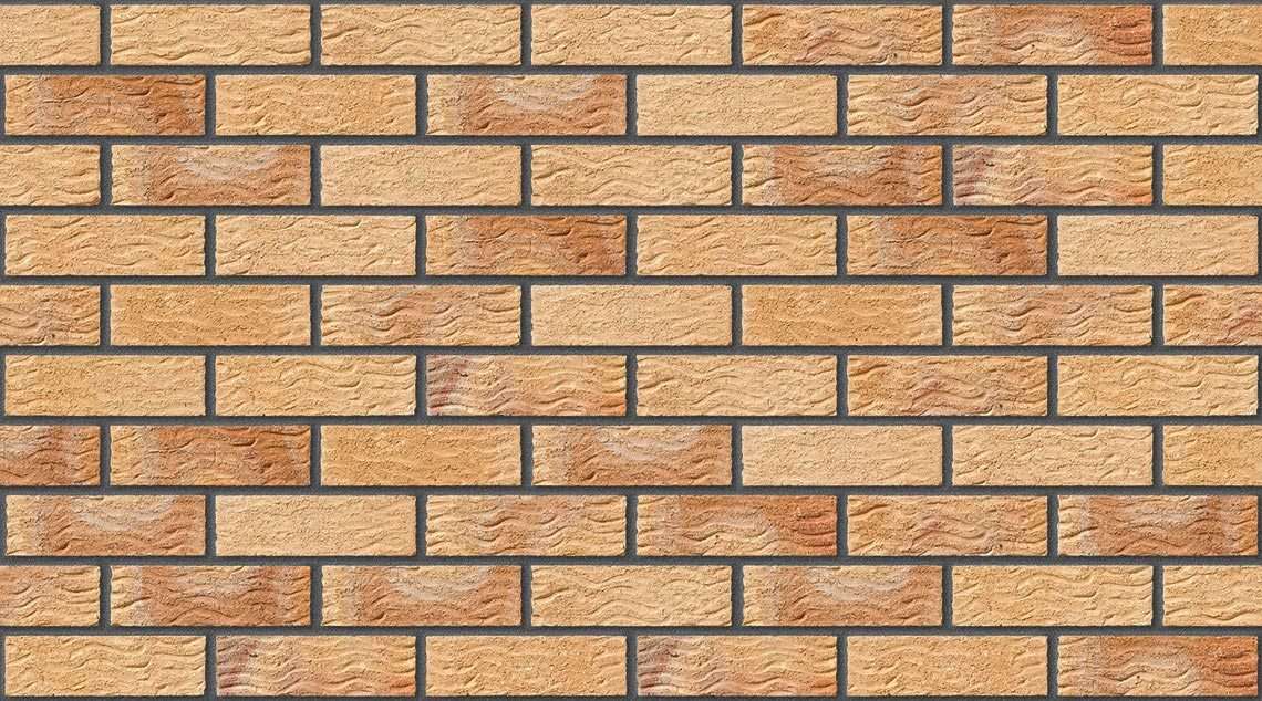 Old English Buff Multi with Dark Grey mortar