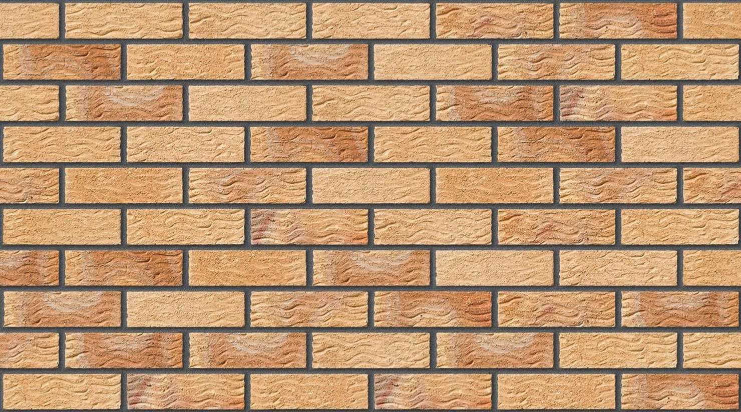 Old English Buff Multi with Dark Grey mortar