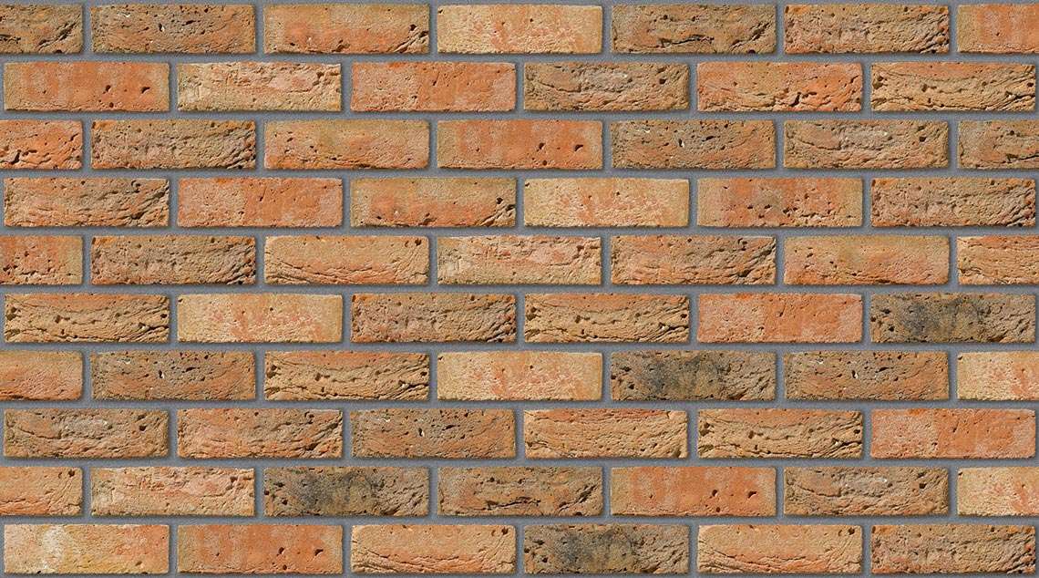 Hathaway Brindled with Mid Grey mortar