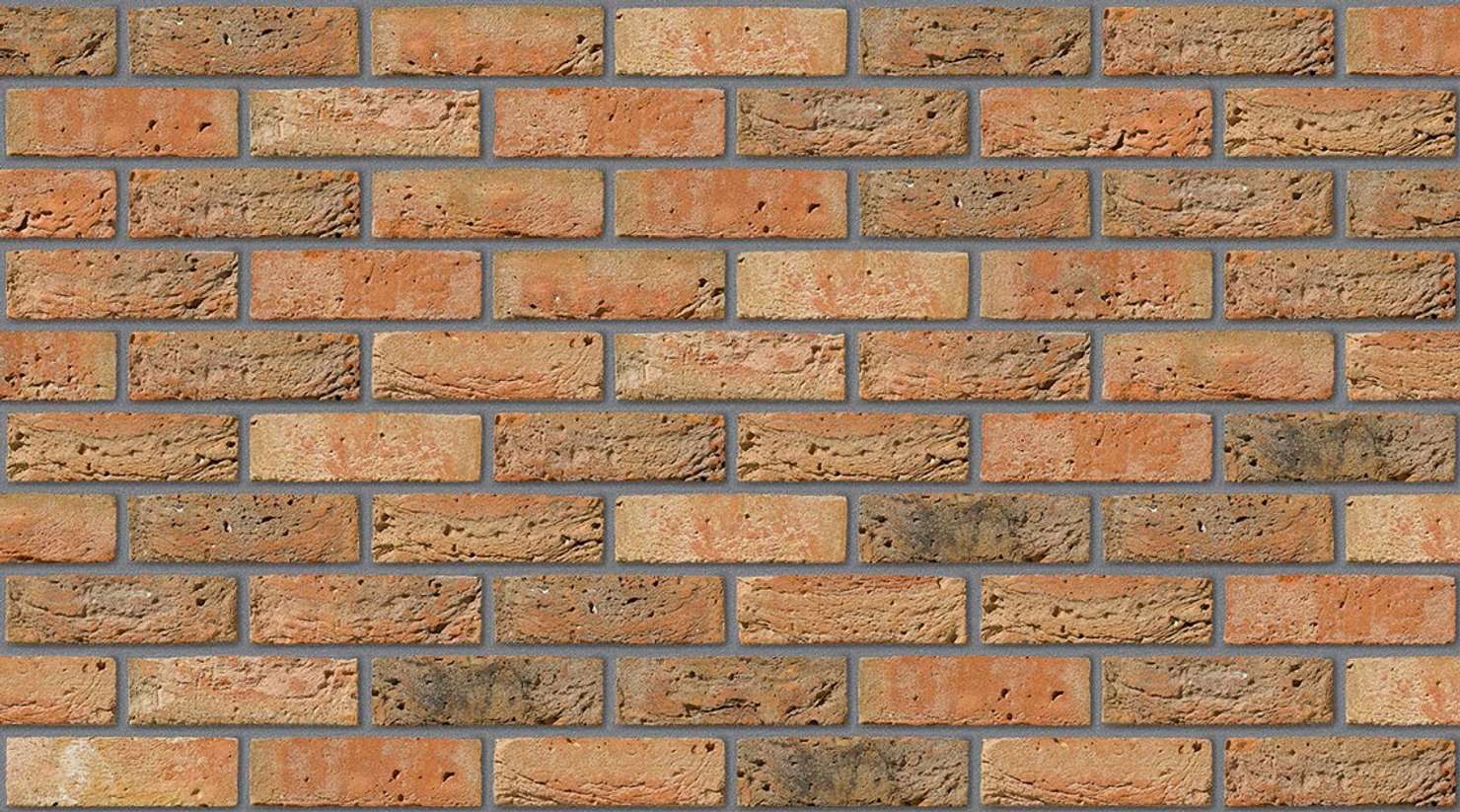 Hathaway Brindled with Mid Grey mortar