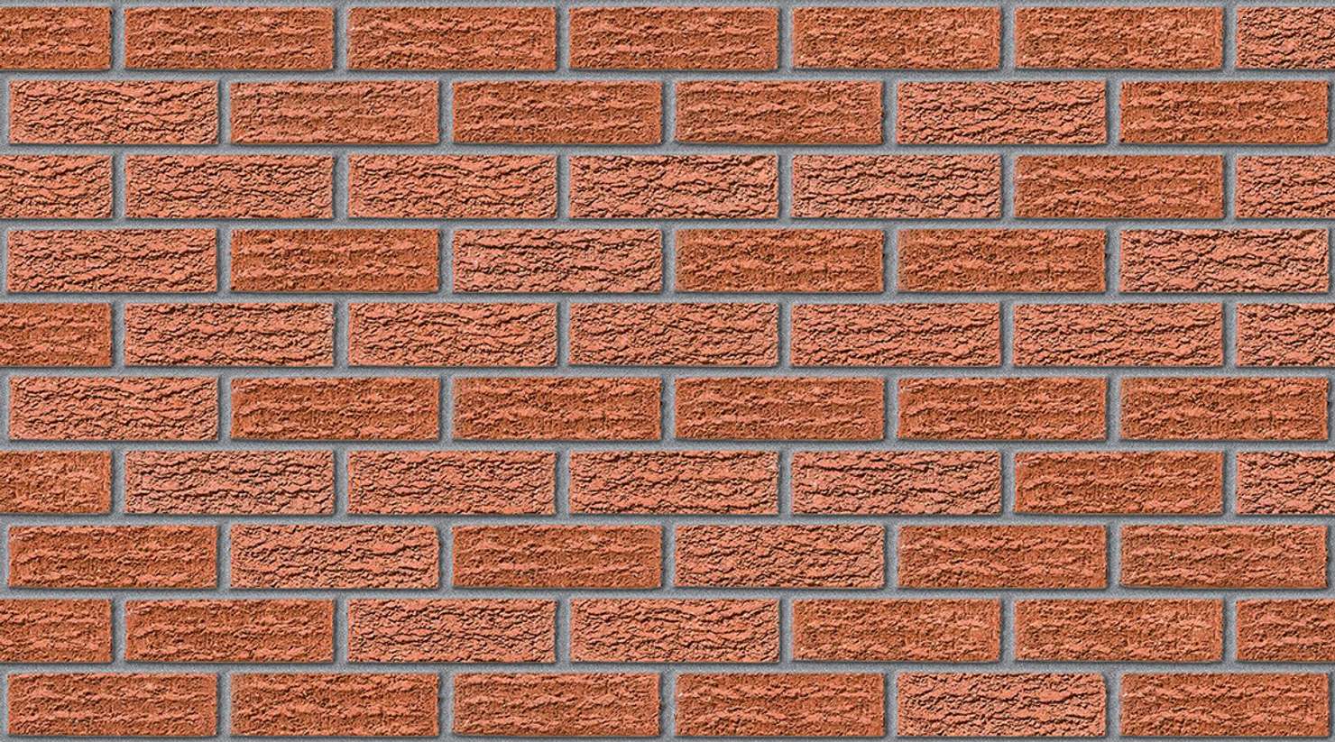 Langwith Red with Natural mortar