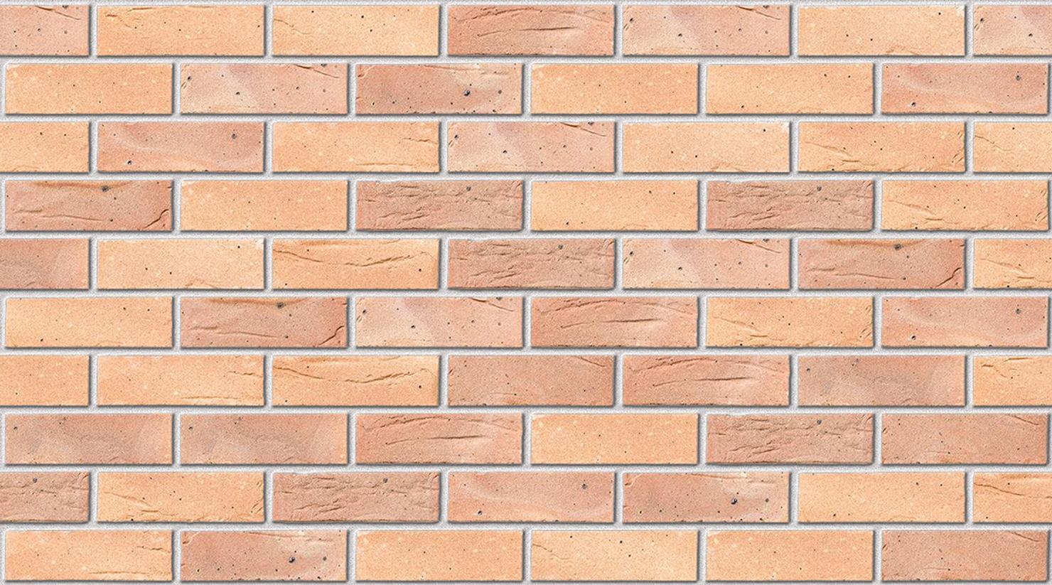 Harborough Buff Multi with White mortar