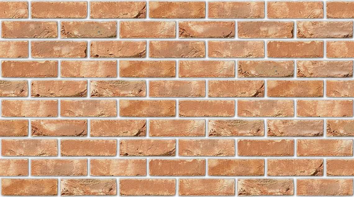 Kopper Red with White mortar