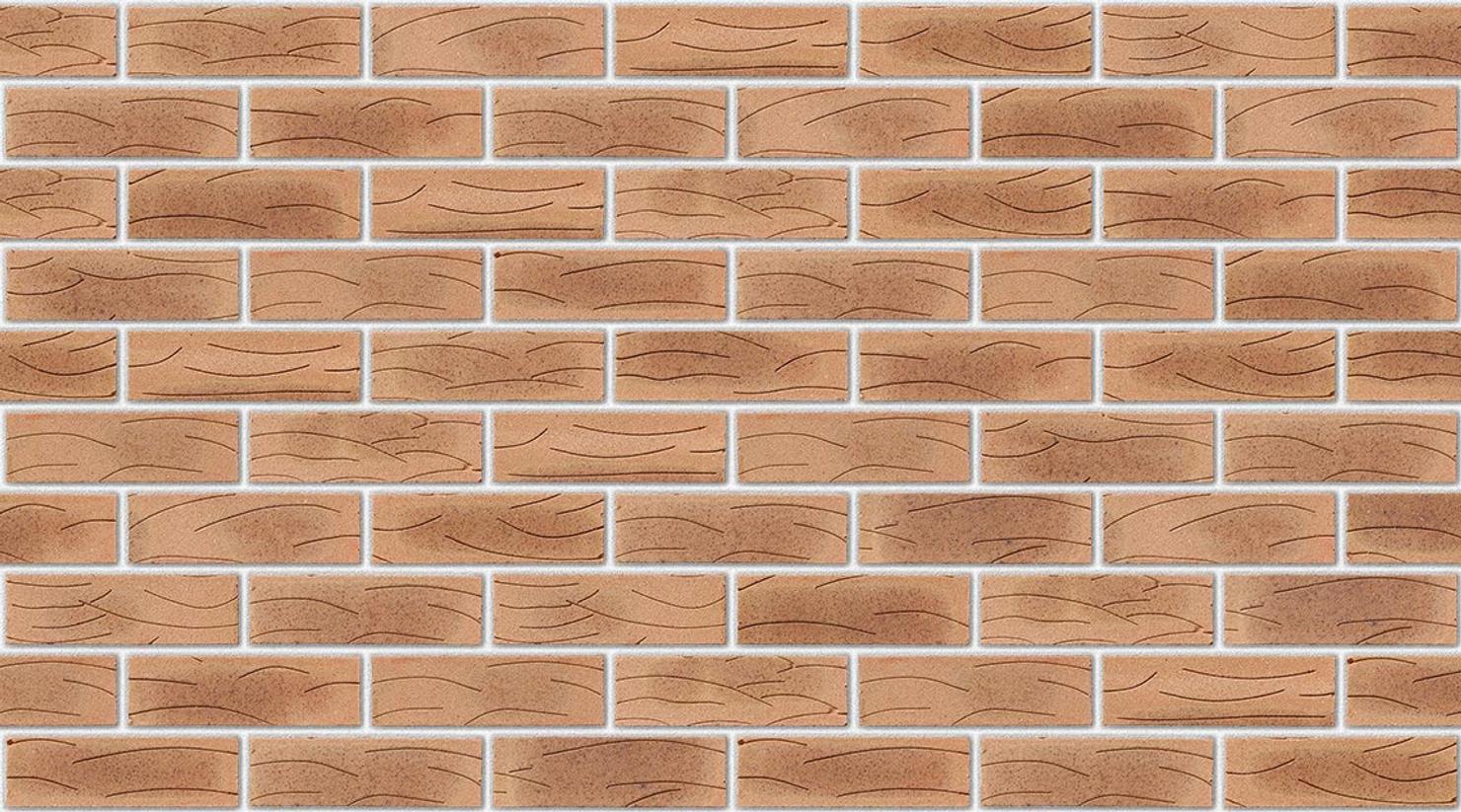 Sherwood Buff Mixture with White mortar