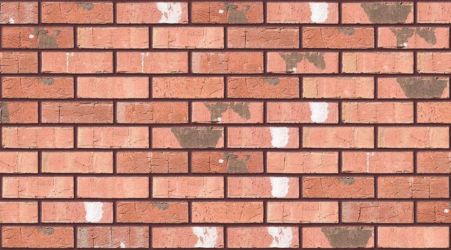 Chatsworth Multi with Brown Red mortar