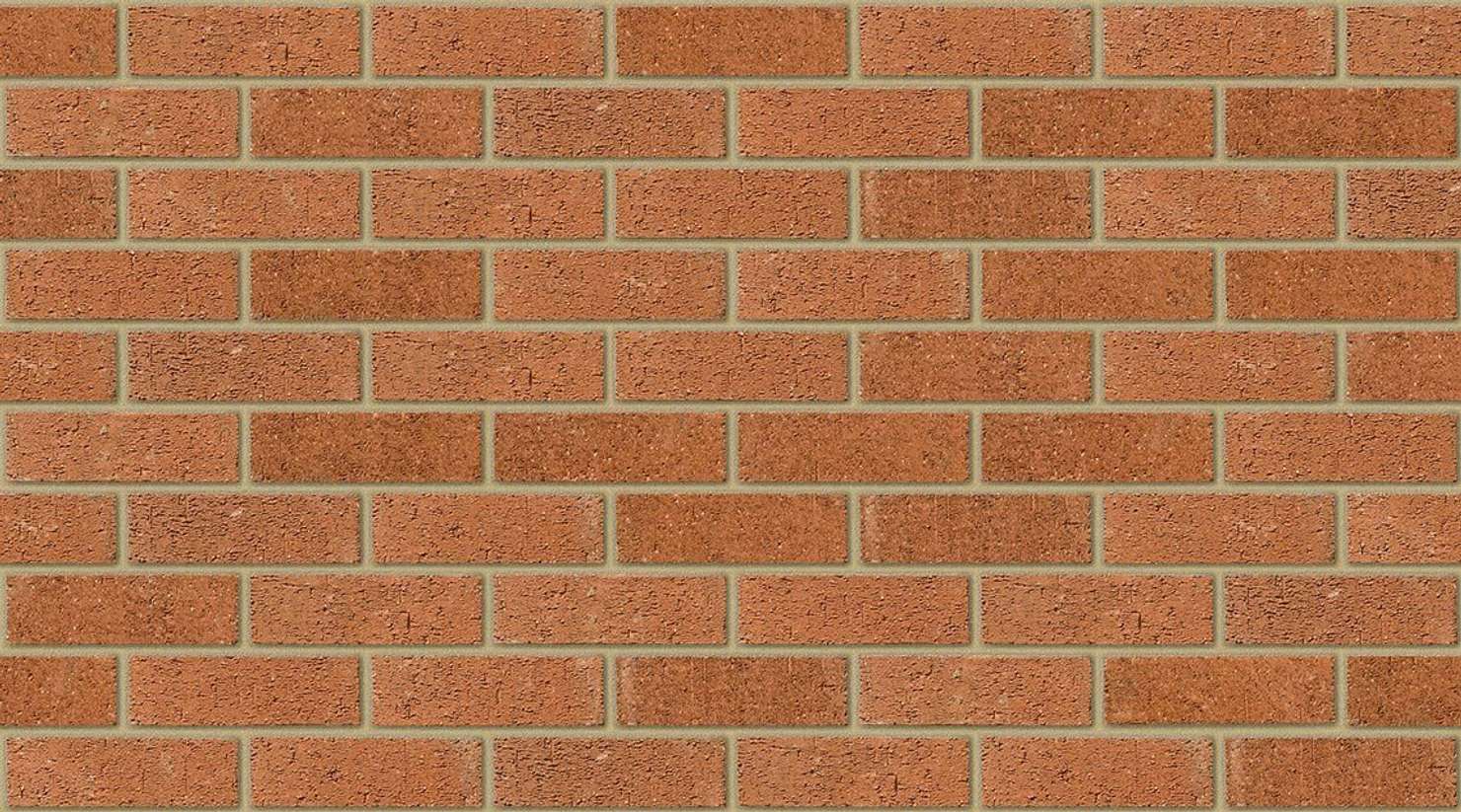 County Red Rustic with Buff mortar