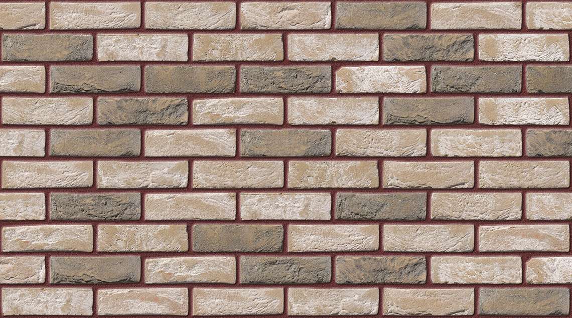 Bivio with Brown Red mortar