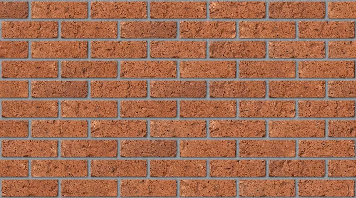 Meadow Red with Natural mortar