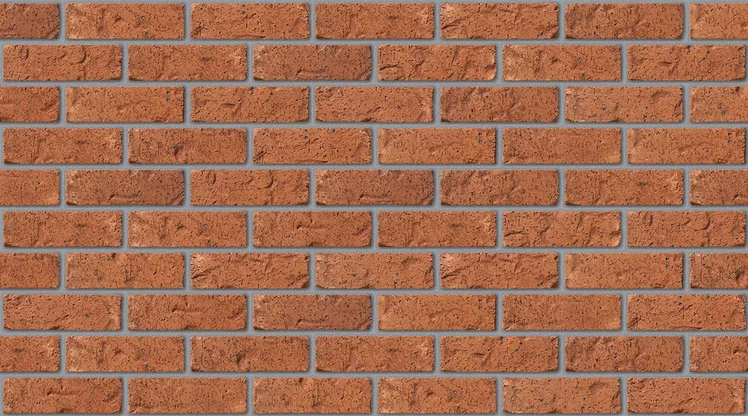 Meadow Red with Natural mortar