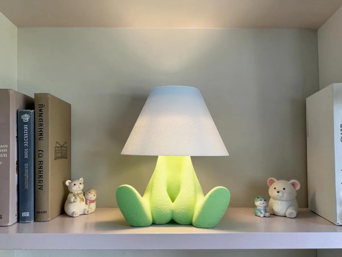 LOOPY LAMP - SHY (LED LAMP KIT - MH001 - KC007) - Free 3D Print Model - MakerWorld