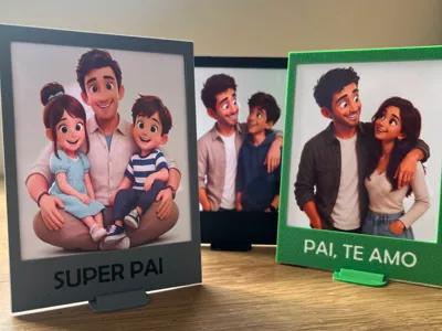 DAD FRAME - Father's Day - Free 3D Print Model - MakerWorld view 1