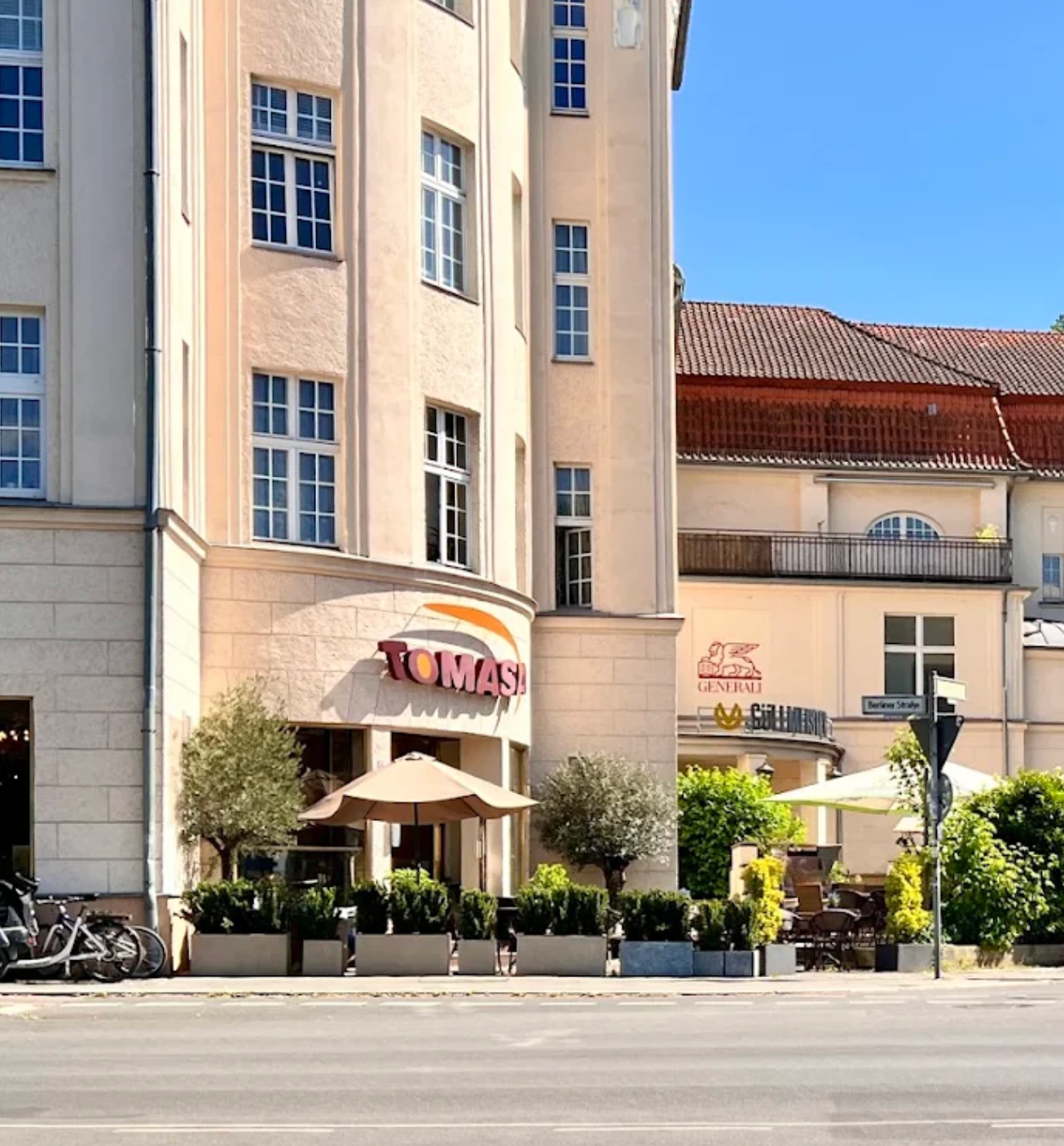 Das TOMASA Zehlendorf an der Berliner Straße