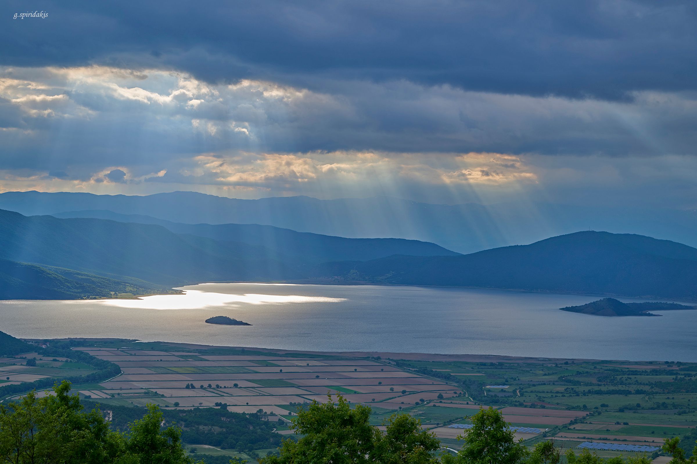 Greek wildlife landscape