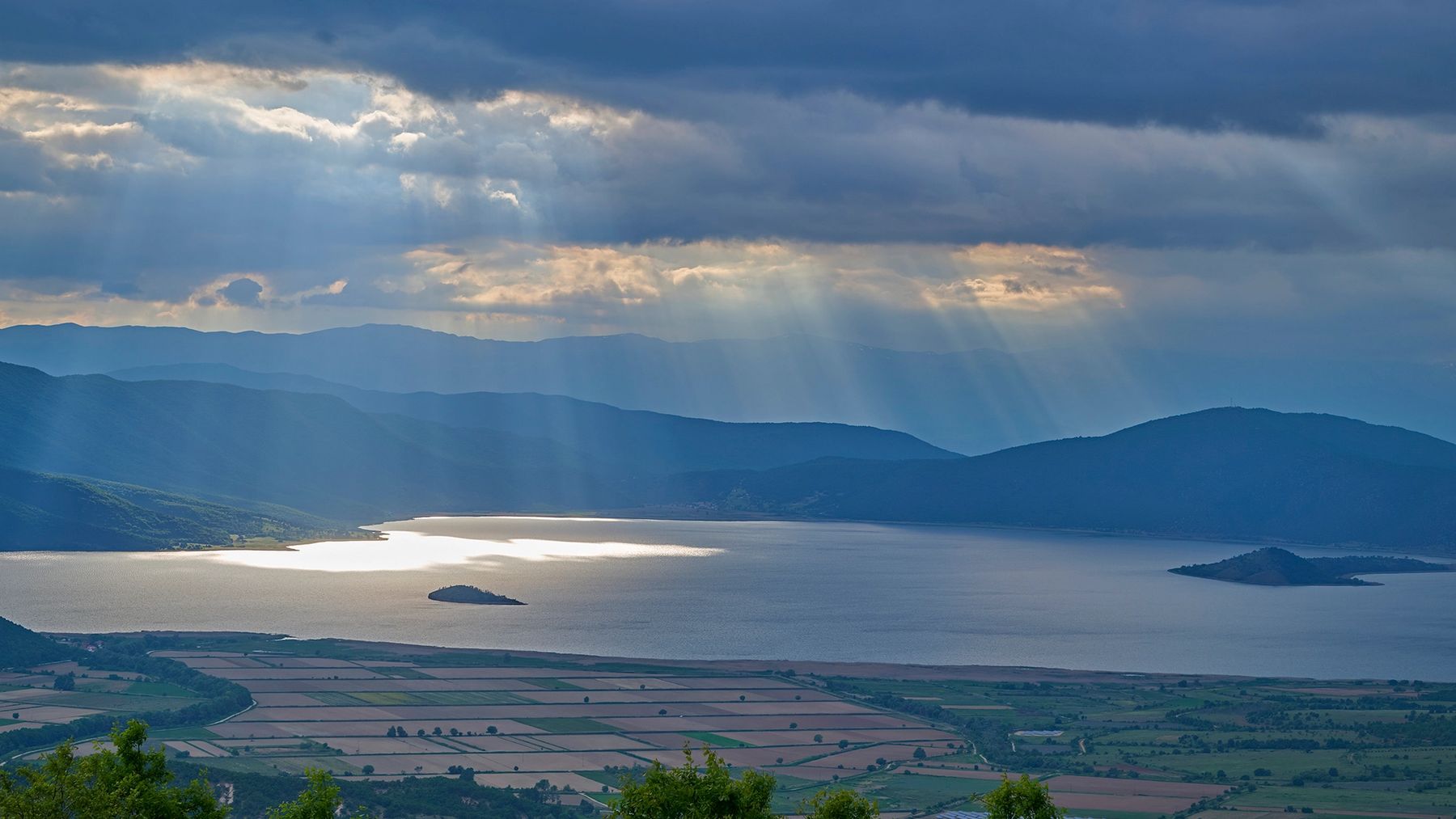 Greek wildlife landscape