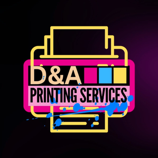 D & A Printing Services logo