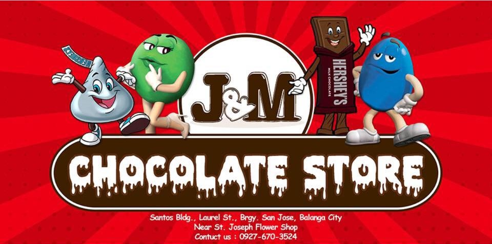 J & M Chocolate Store logo