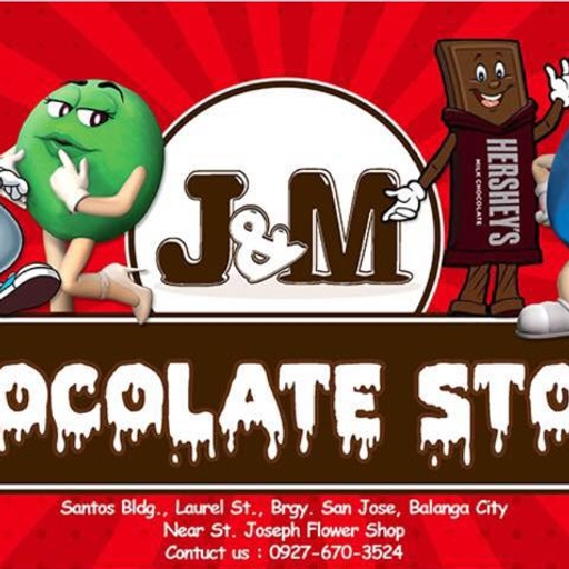 J & M Chocolate Store logo
