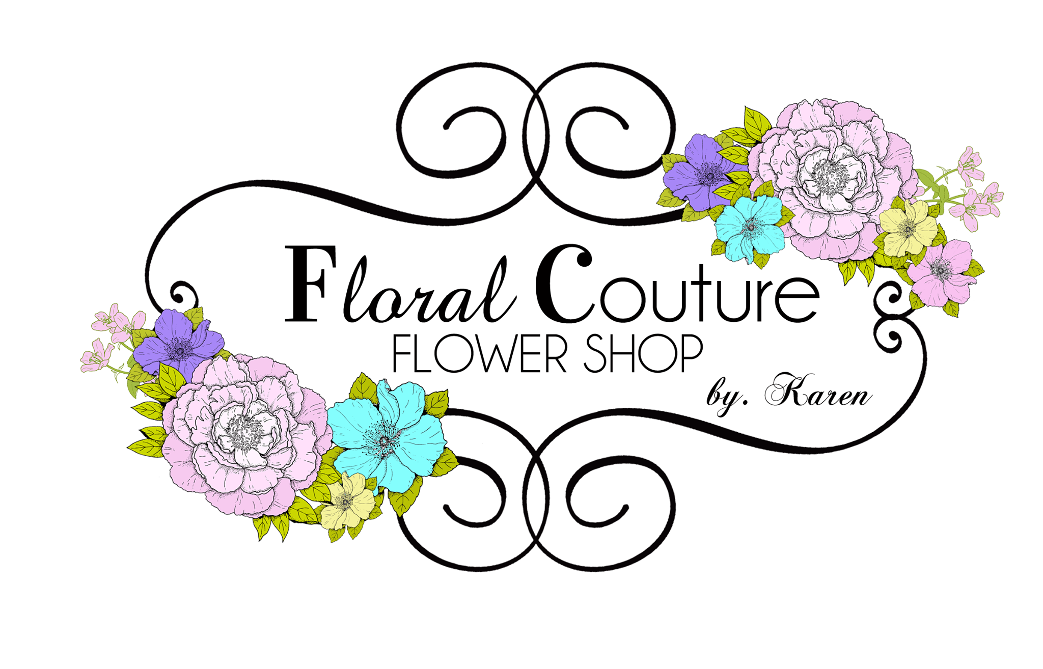 Floralcouture Flowershop logo