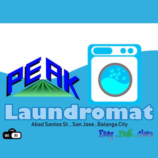 Peak's Laundromat logo
