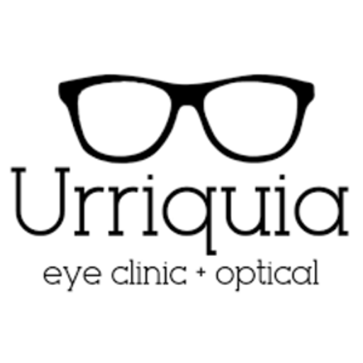 Pomer and Urriquia Optical logo