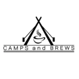 Camps and Brews Coffee Shop logo