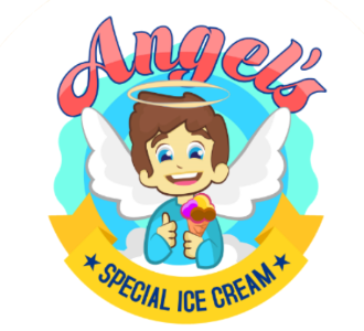 Angel's Ice Cream Station logo
