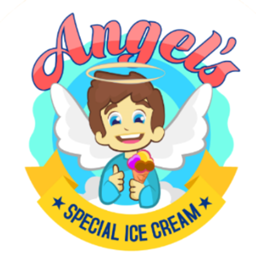 Angel's Ice Cream Station logo