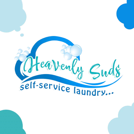 Heavenly Suds Laundromat logo