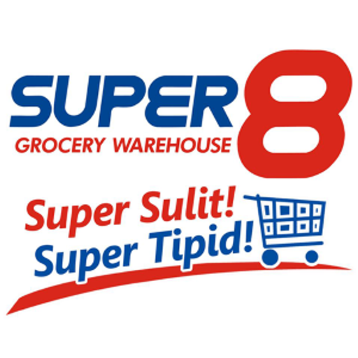 Super 8 Grocery Warehouse logo