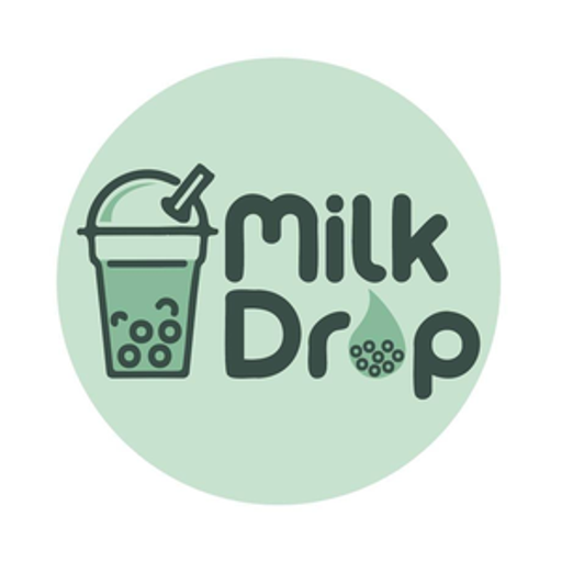 Milkdrop Milk Tea Shop logo
