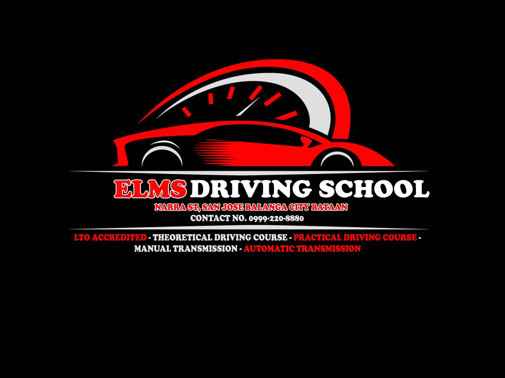 Elms Driving School logo