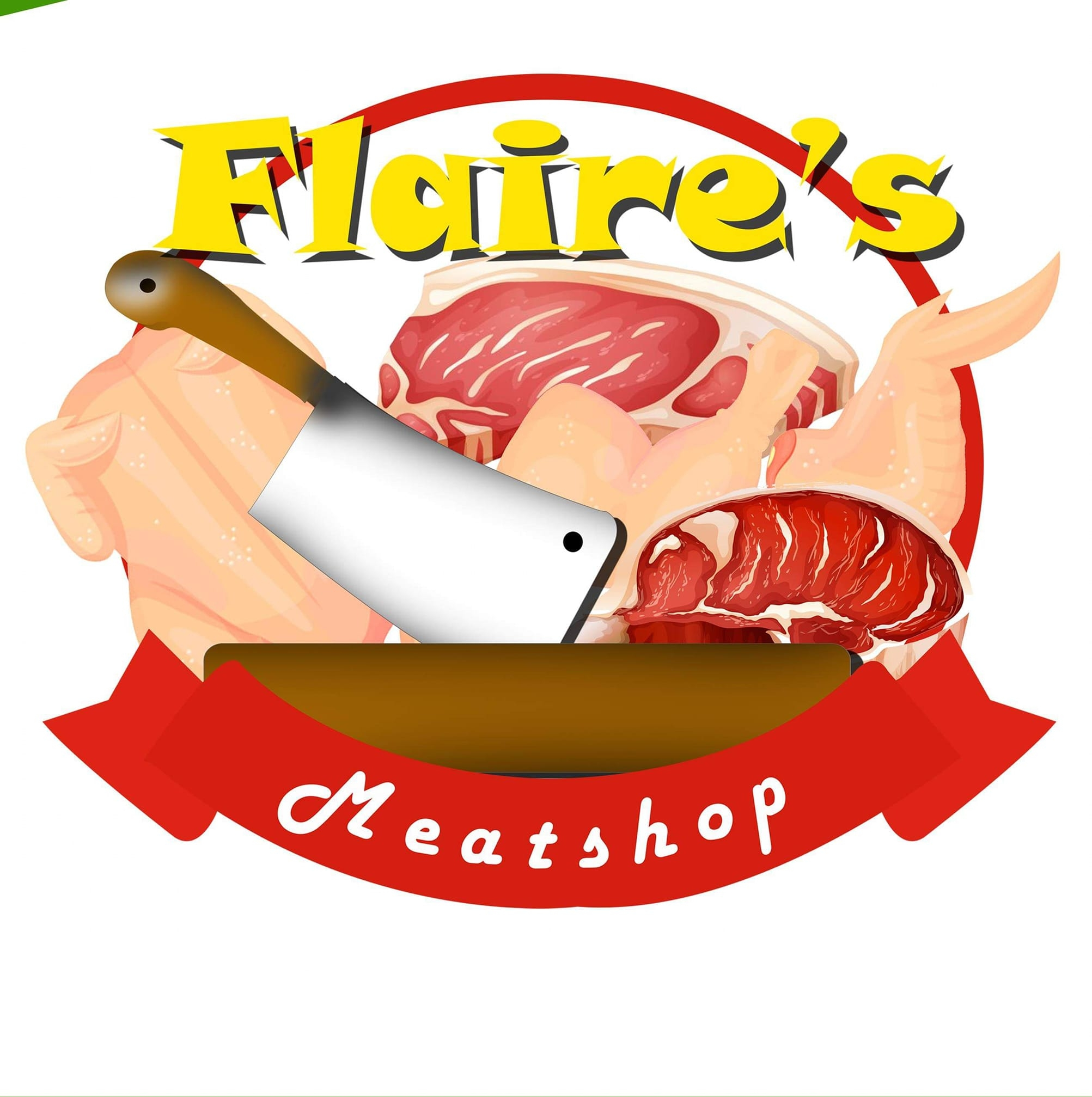 Flaire's Meat Shop logo