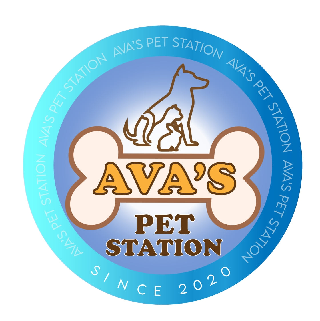 Ava's Pet Station logo