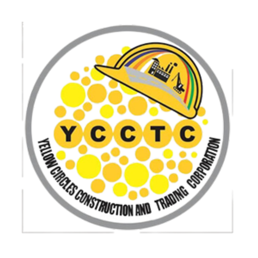 Yellow Circles Construction and Trading Corp. logo