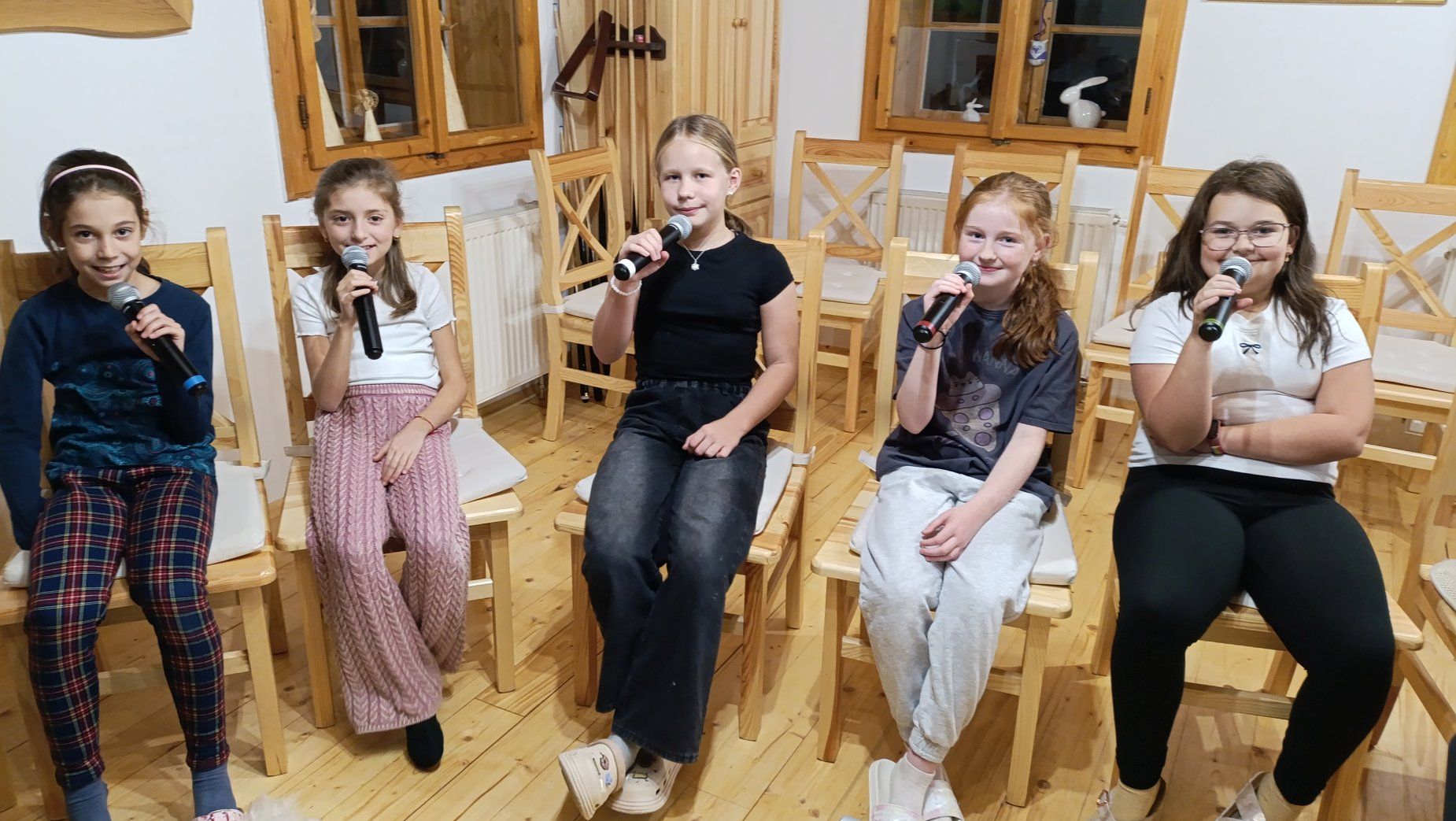 Sústredenie speváckeho zboru Popradčatá  v Tatranskej Lomnici.