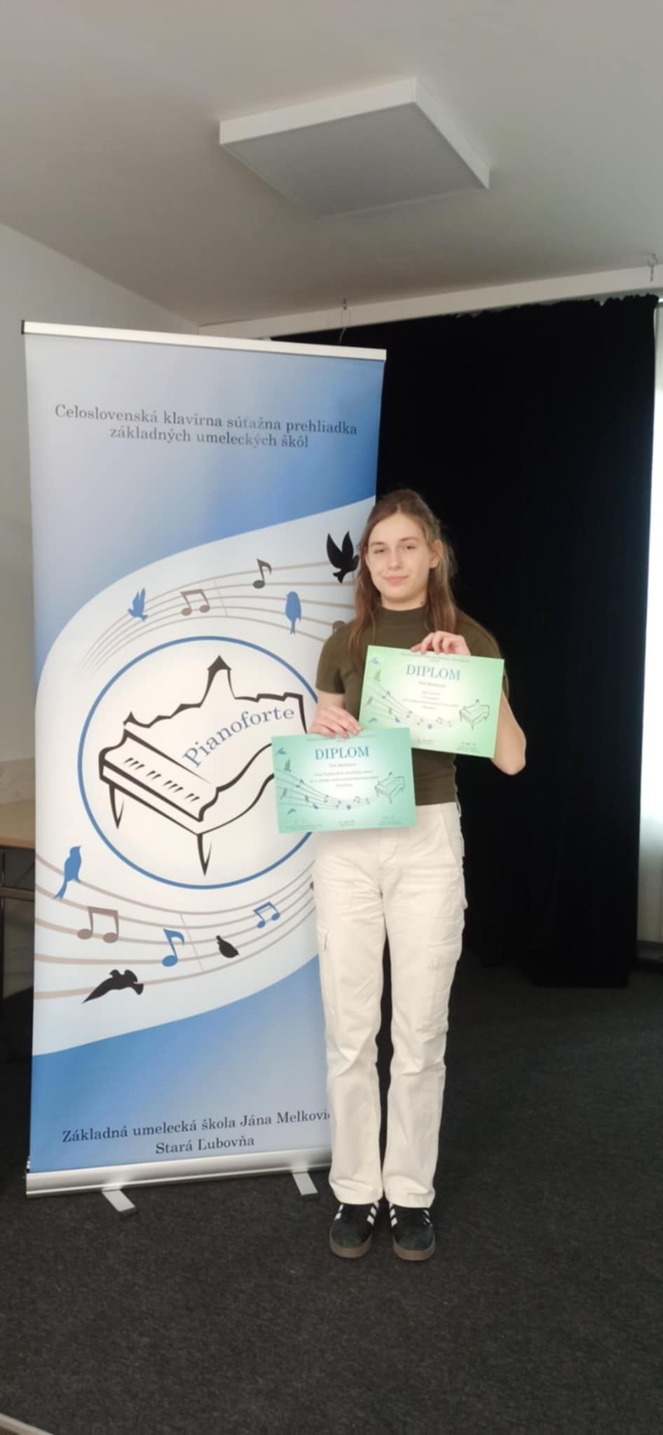 Celoslovenská klavírna súťaž Pianoforte v Starej Ľubovni 22.5. 2025