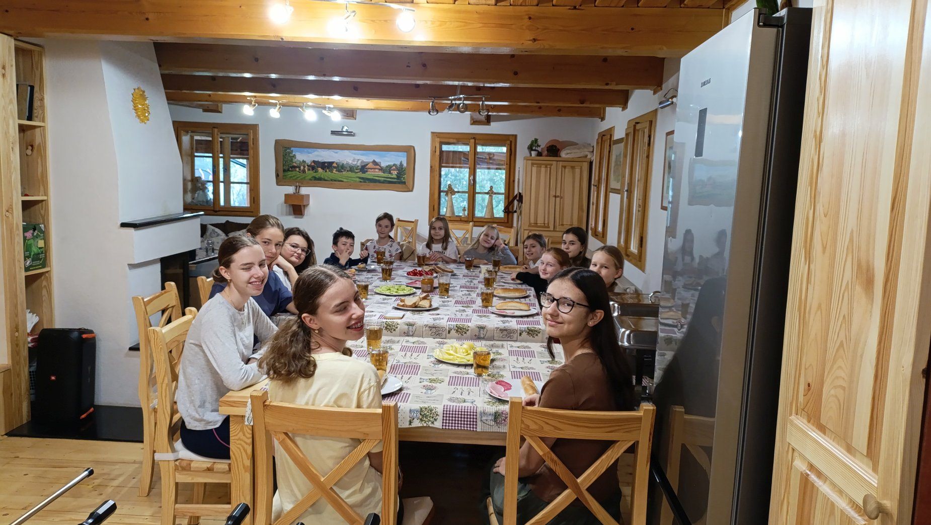 Sústredenie speváckeho zboru Popradčatá  v Tatranskej Lomnici.