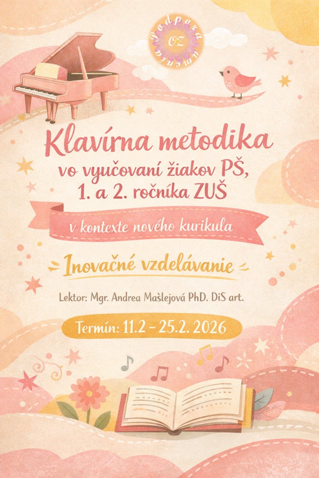 Inovačné a aktualizačné vzdelávanie pre pedagógov umeleckých škôl