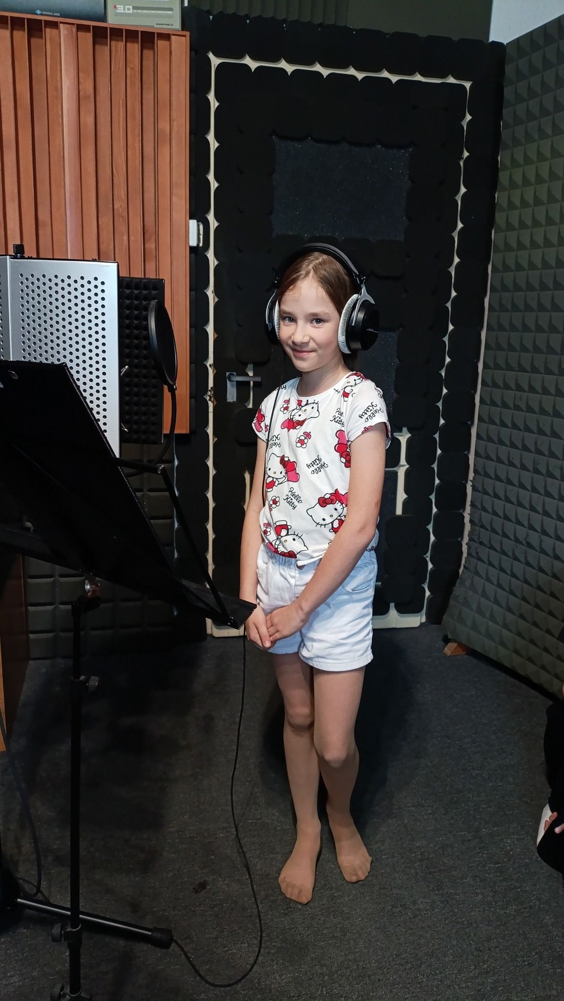 Prvé nahrávanie hudobných podkladov v štúdiu s podporou nadácie VUB