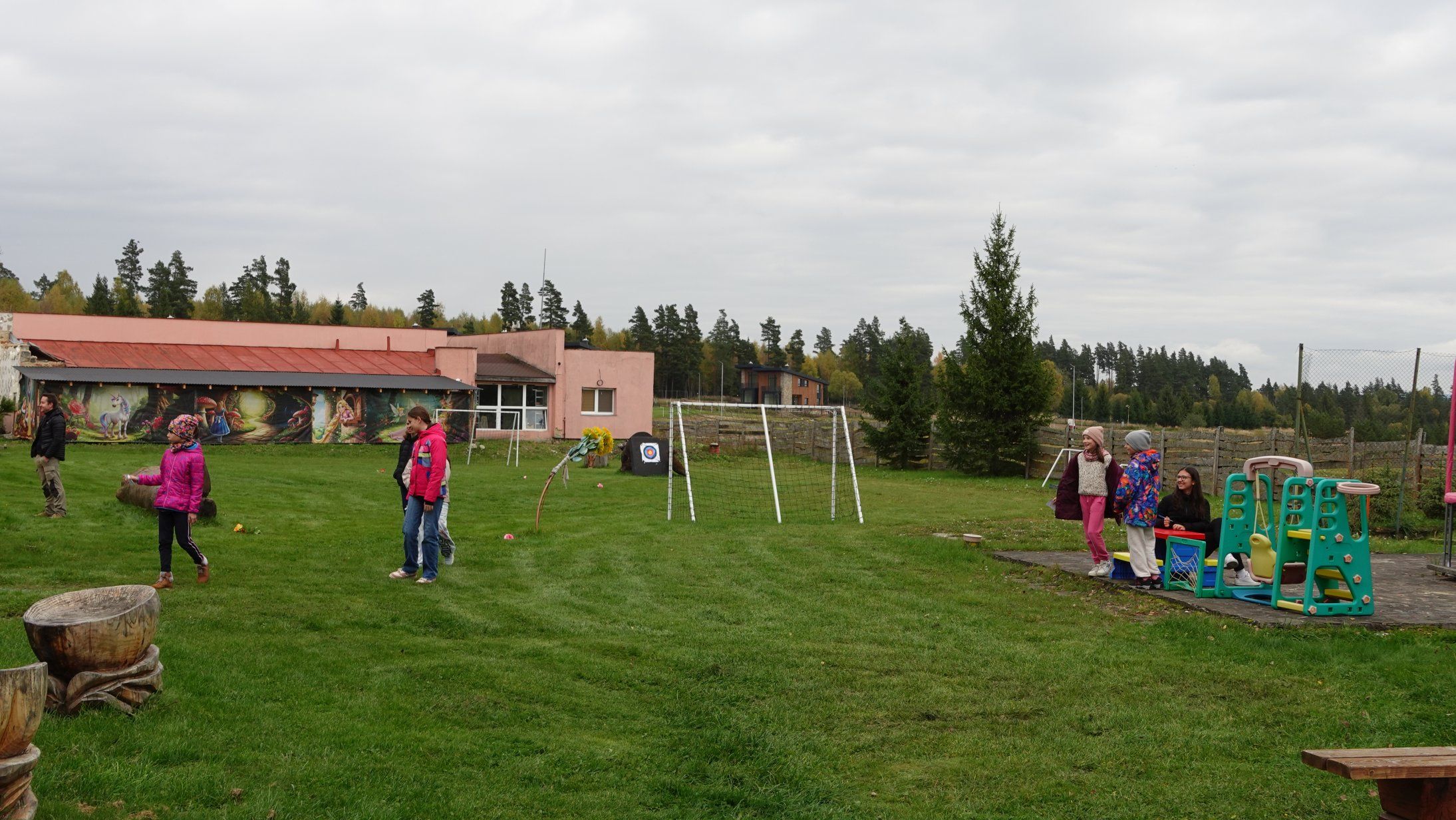 Sústredenie speváckeho zboru Popradčatá  v Tatranskej Lomnici.