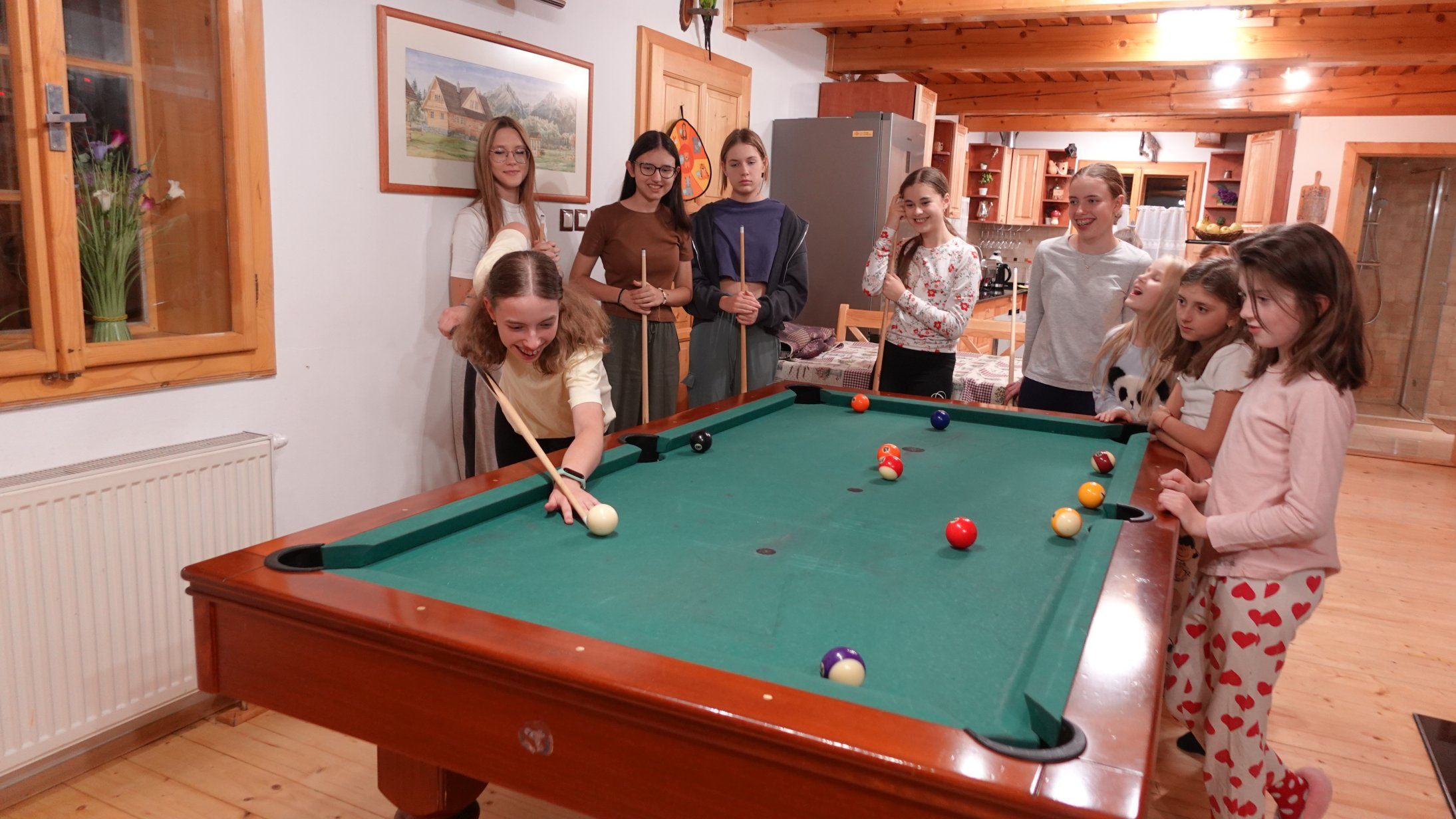 Sústredenie speváckeho zboru Popradčatá  v Tatranskej Lomnici.