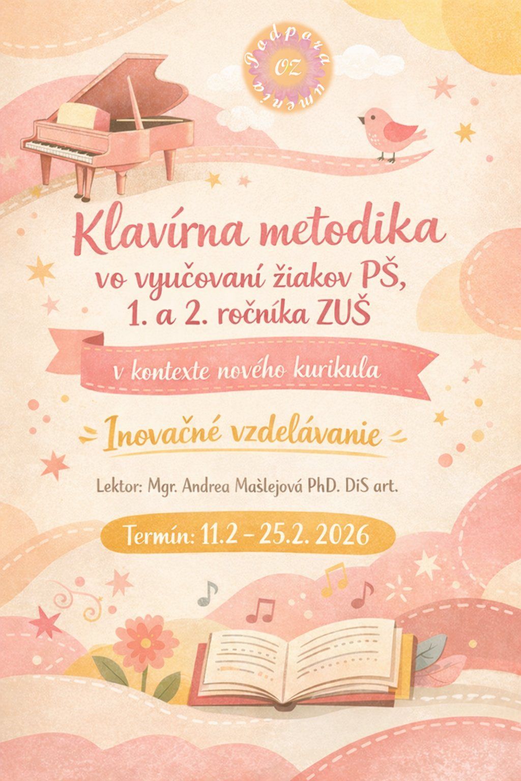 Inovačné a aktualizačné vzdelávanie pre pedagógov umeleckých škôl