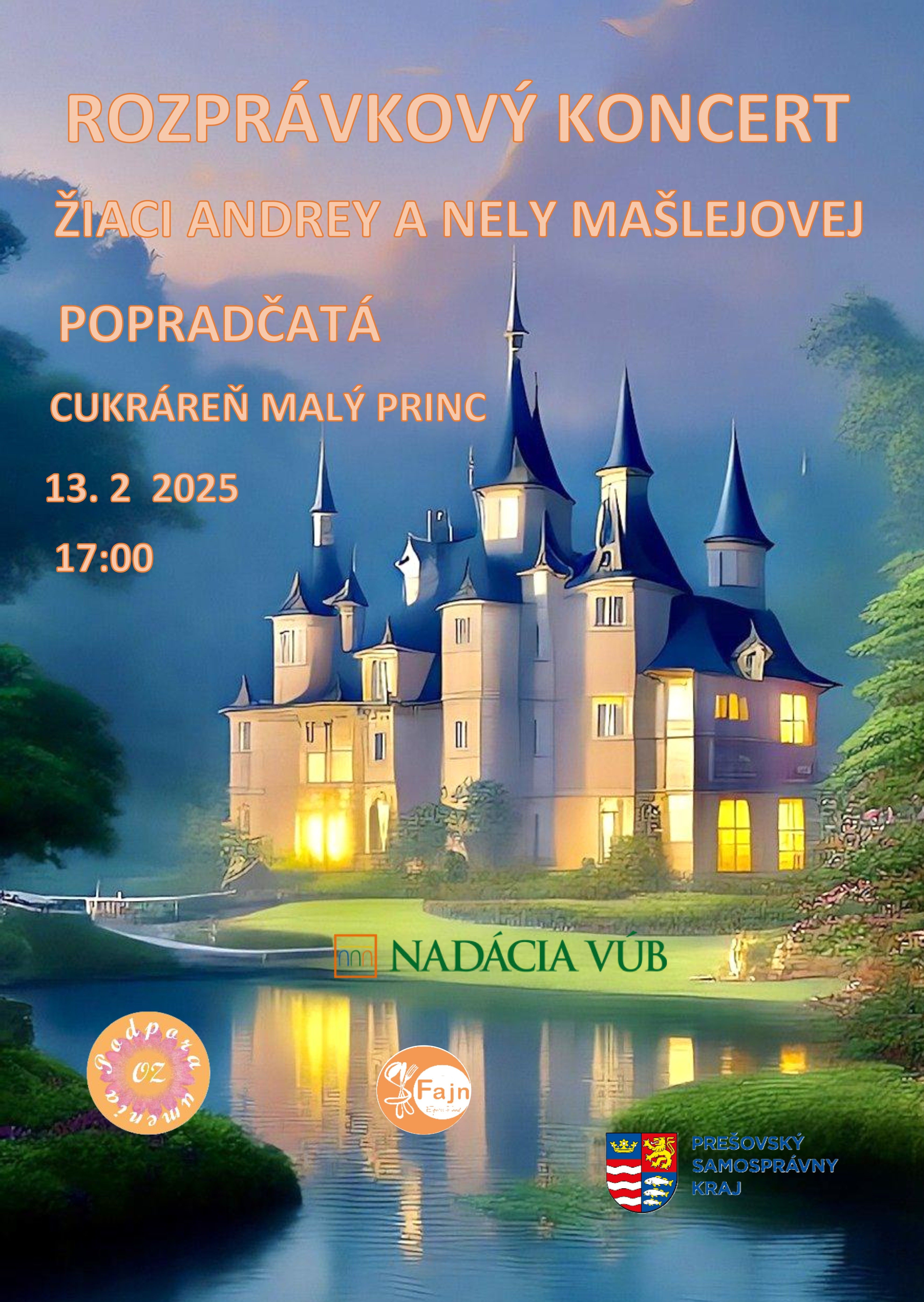 Koncert v Cukrárni Malý princ 13.2. 2025