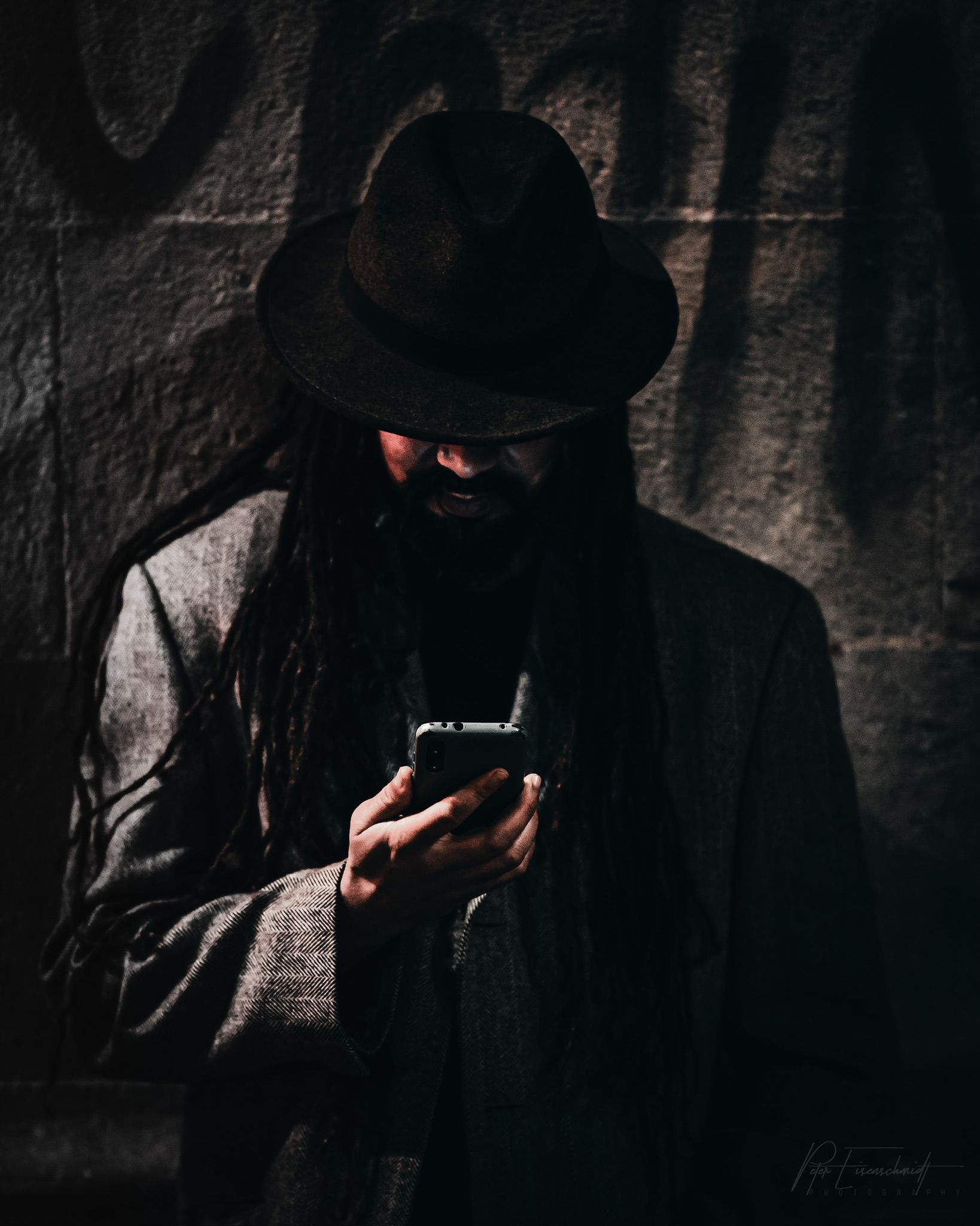 Person wearing a hat