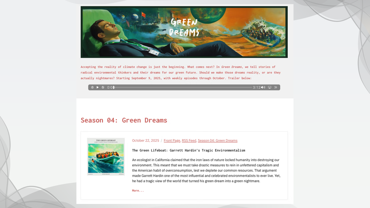 Green Dreams: A Podcast Series