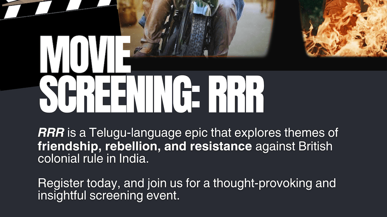 RRR Movie Screening